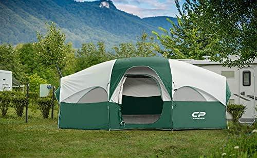 Closing Camping Comfort: ​CAMPROS CP 8 Individual Tent‌ Overview